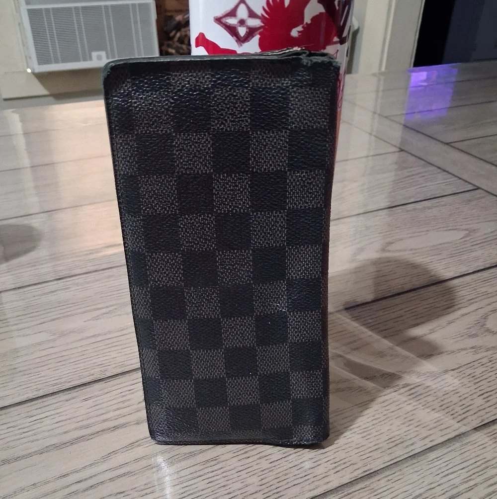 Louis Vuitton Damier Graphite Long Wallet in Black/Gray
